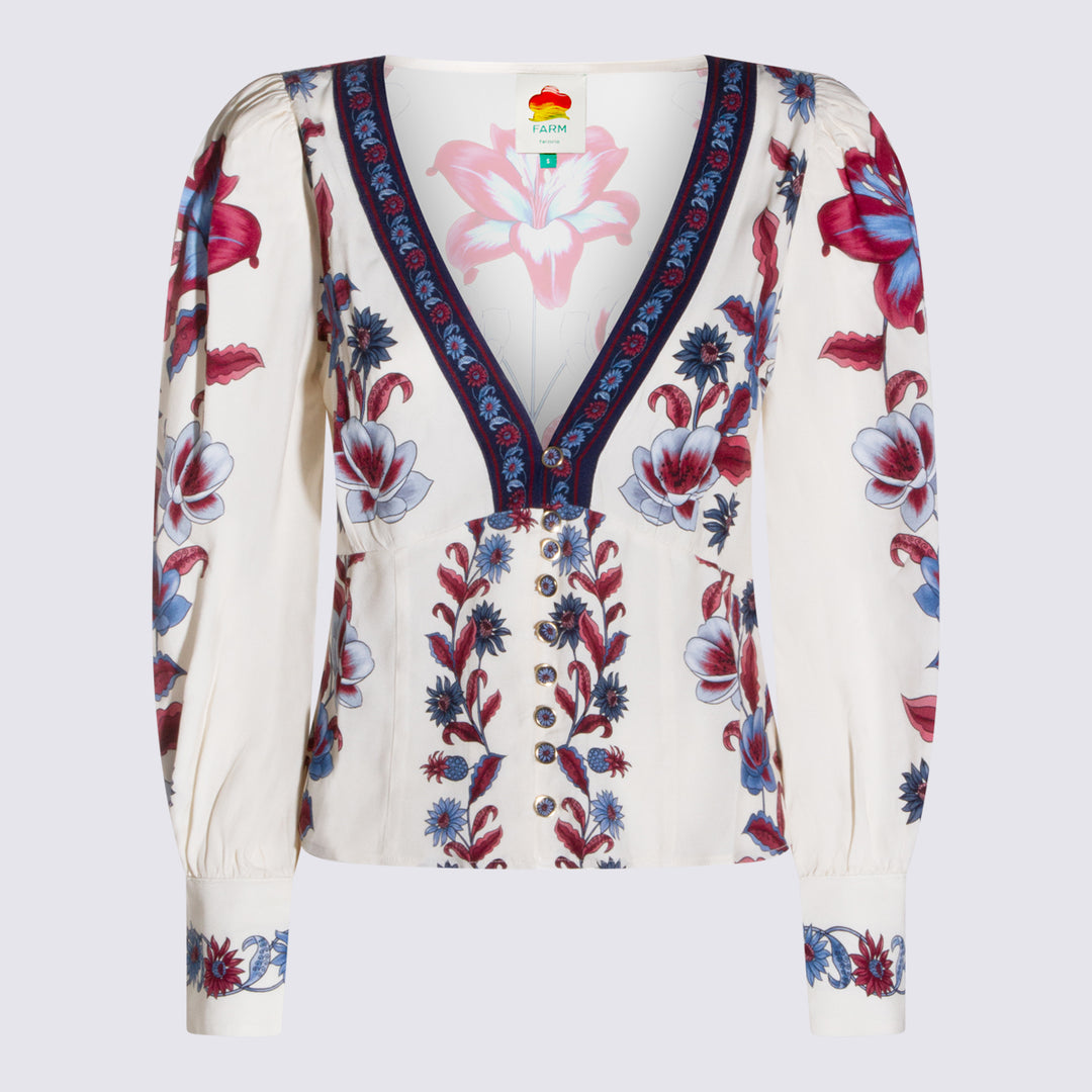 Farm Rio Top - MALU WINTER WHITE | 0e3082b5a421cd92f2f7212184bbab67d08cc8a3