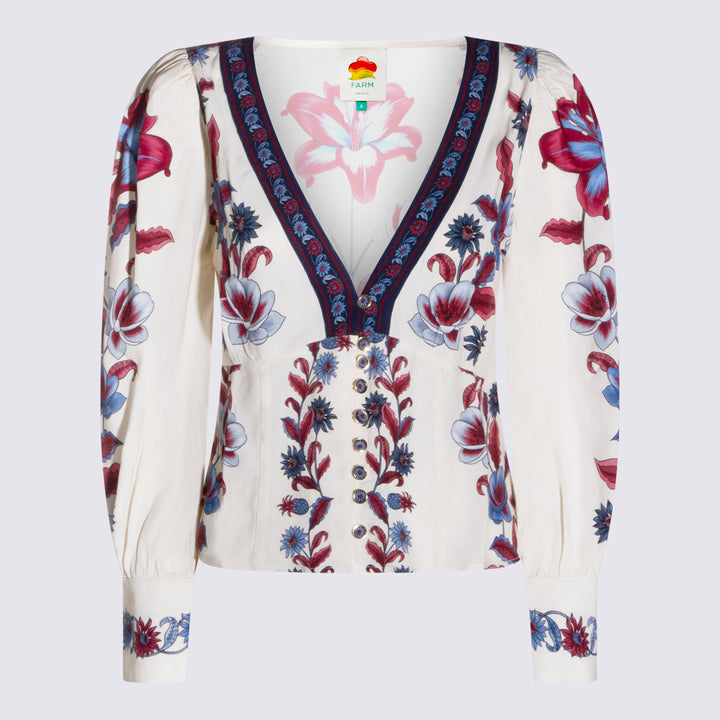 Farm Rio Top - MALU WINTER WHITE | 0e3082b5a421cd92f2f7212184bbab67d08cc8a3