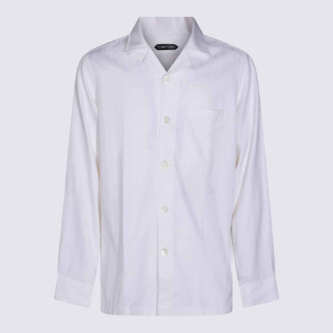 Tom Ford Shirts - OFF WHITE | cf7bd9512ab3d6b11083dcfc724cc8e2fef0894b