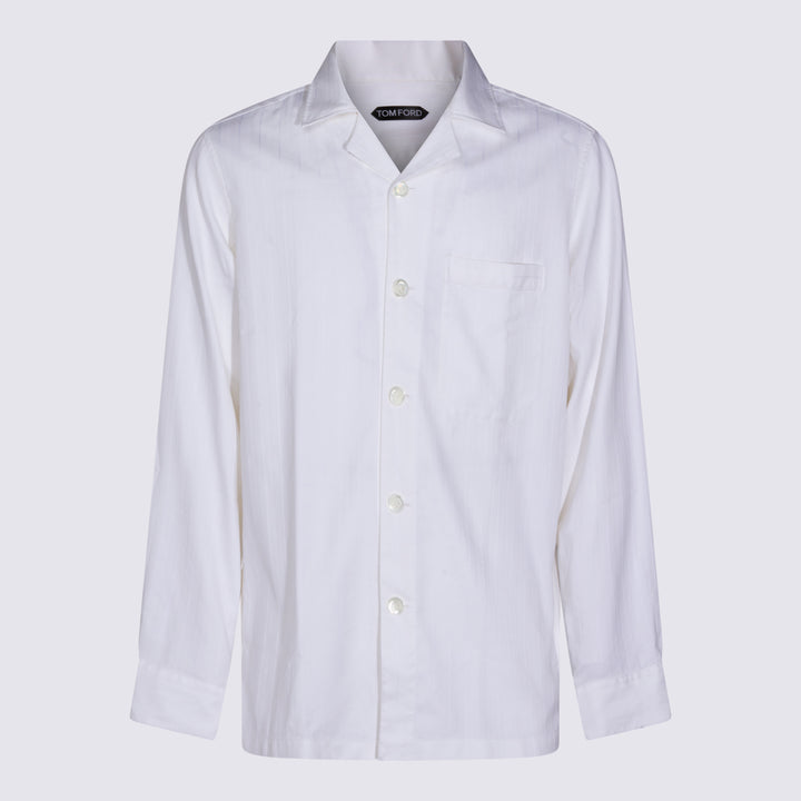 Tom Ford Shirts - OFF WHITE | cf7bd9512ab3d6b11083dcfc724cc8e2fef0894b
