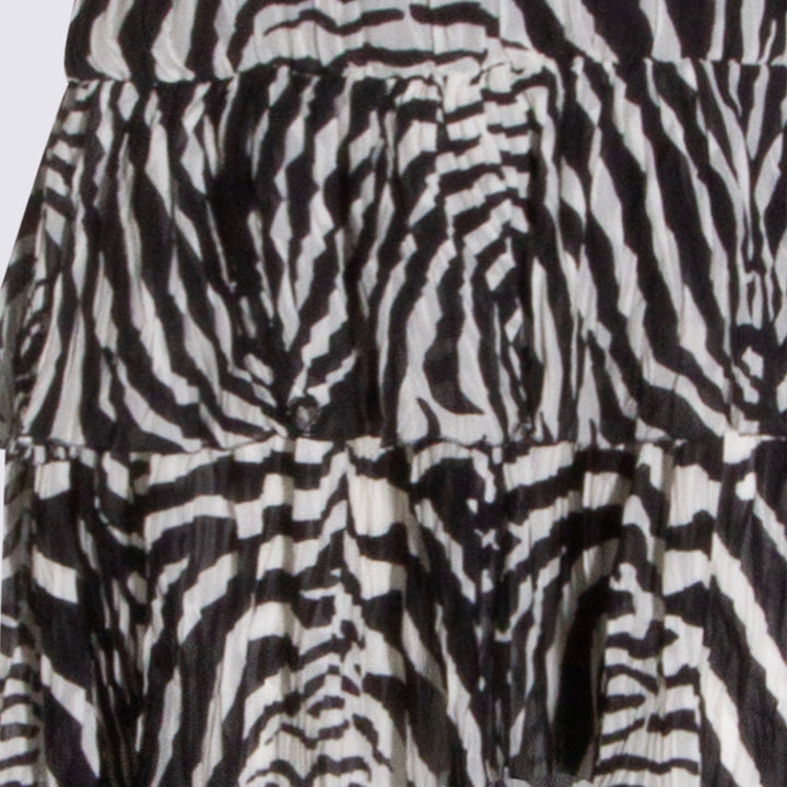 Blumarine Dresses - NATURAL WHITE/BLACK | 28f57af004da1b962e91fd5680ae02e35f6b10a0
