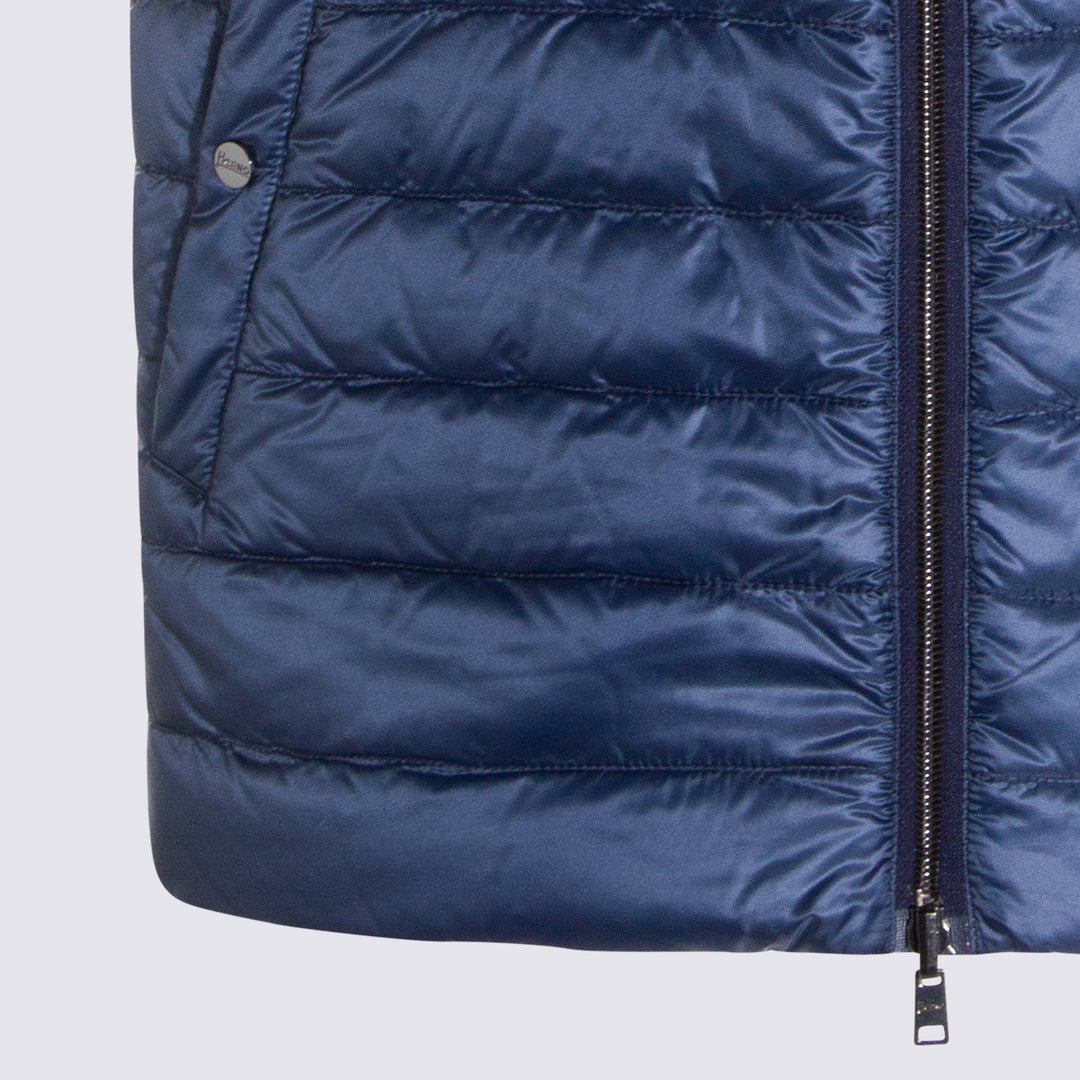 Herno Coats - BLU-BIANCO | bf5fbaadbefc2b5167bdddfad9b4f9b8ae89c832