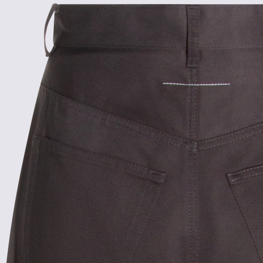 Mm6 Maison Margiela Trousers - ANTHRACITE | e9017a237bd196f2385e5f026cc42366f39bf4c6