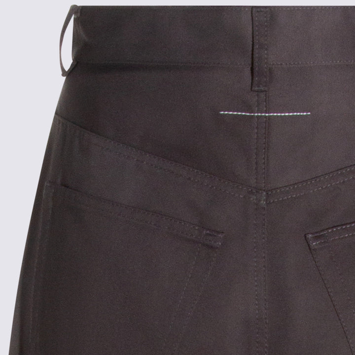 Mm6 Maison Margiela Trousers - ANTHRACITE | e9017a237bd196f2385e5f026cc42366f39bf4c6