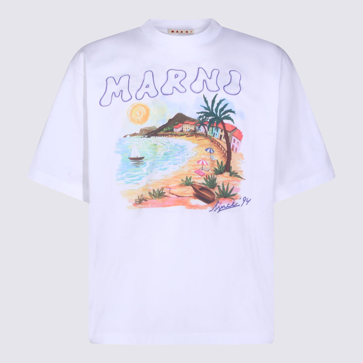 Marni T-shirts and Polos - Bianco | dc9c7d7eecc8274fc6e9527f4f8834e13388cb4b