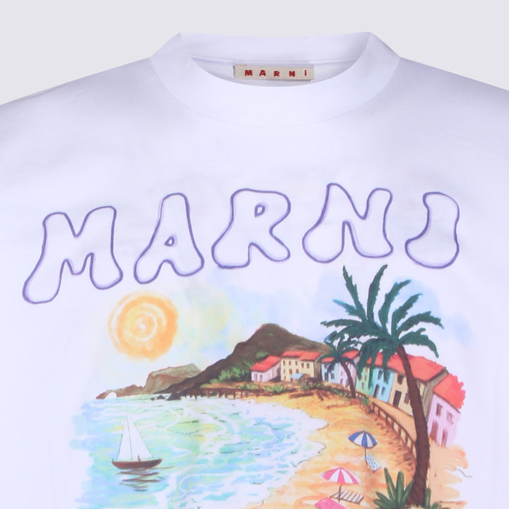 Marni T-shirts and Polos - Bianco | 9e72db3c2155ea0deefc7604028c116101fd2ca5
