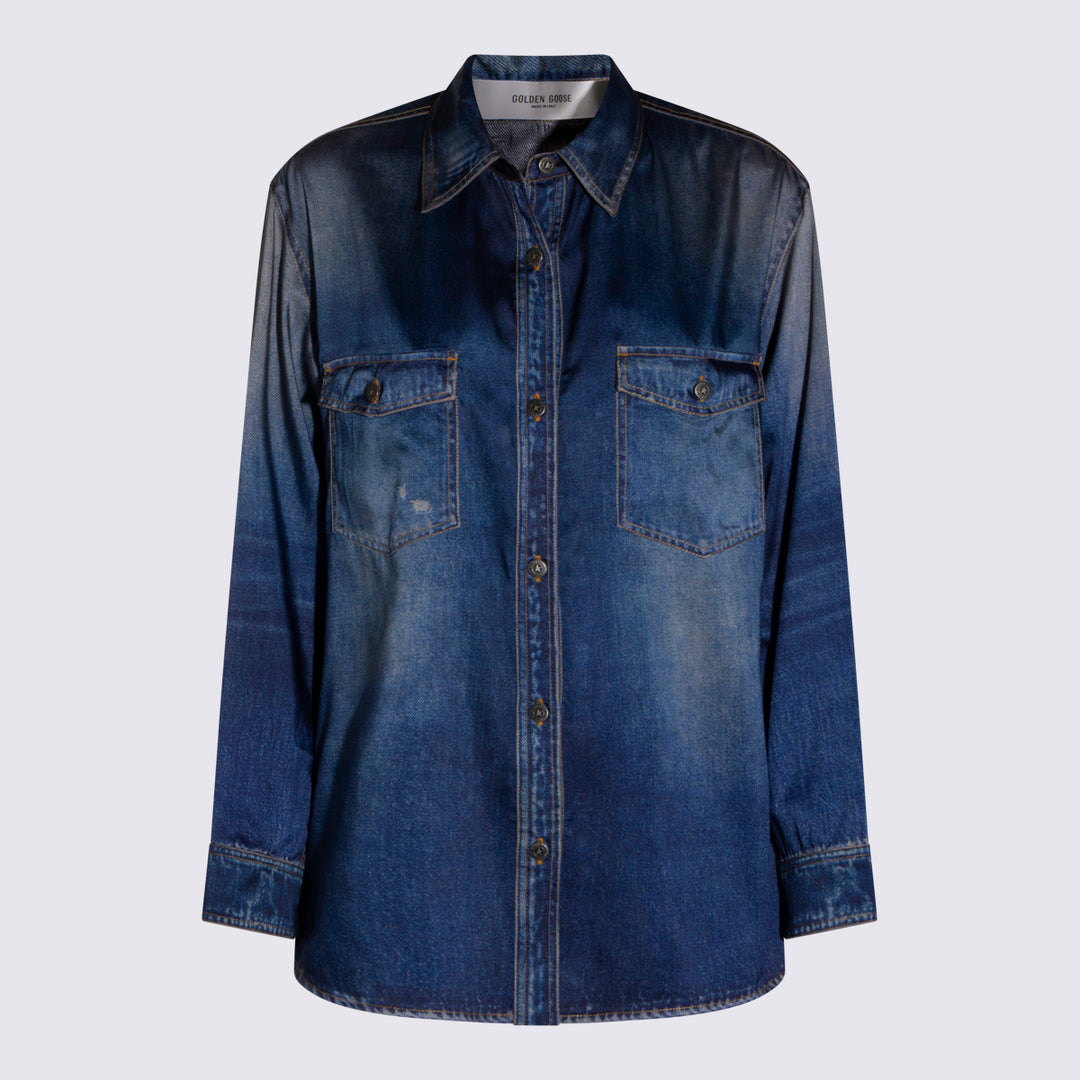 Golden Goose Shirts - Blu | 60fb13c3da7717012401c0f490a00be8d96b217d