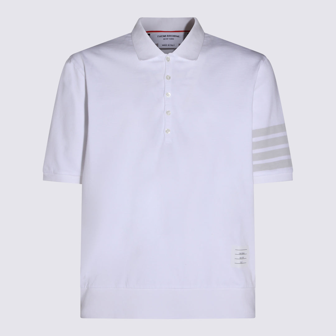 Thom Browne T-shirts and Polos - Bianco | 094b77ded9ca14a9bd42c2436cc896729934cf9a