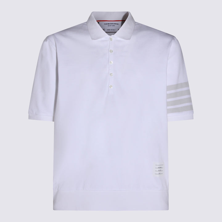 Thom Browne T-shirts and Polos - Bianco | 094b77ded9ca14a9bd42c2436cc896729934cf9a