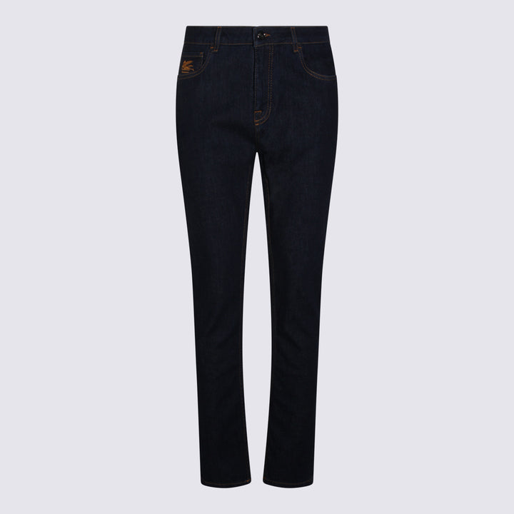 Etro Jeans - Blu e verdi | 522061e7e00a8ce6cb1ab01593c384e70264b32a