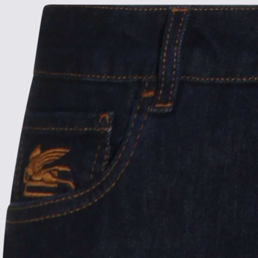Etro Jeans - Blu e verdi | e76e955780dfecf91e9d765230eb468ab9a5ed81
