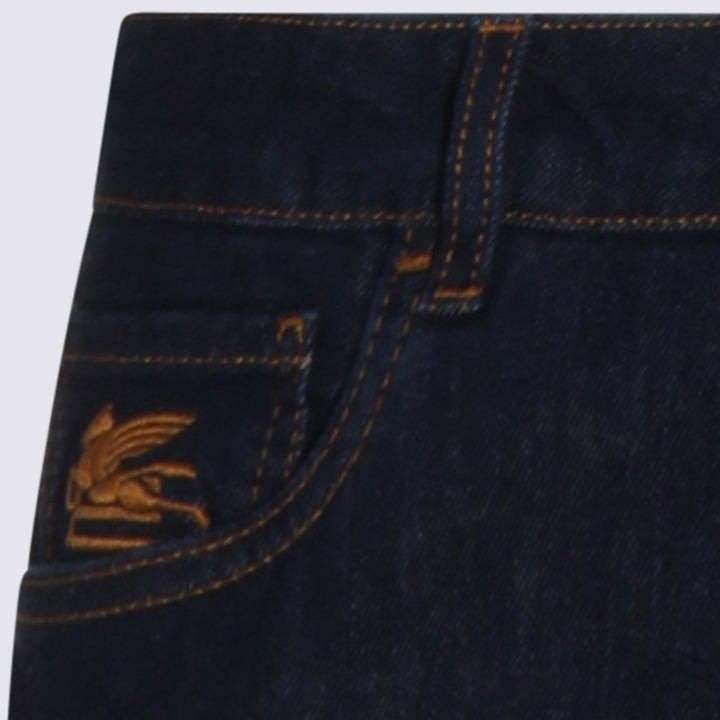 Etro Jeans - Blu e verdi | e76e955780dfecf91e9d765230eb468ab9a5ed81