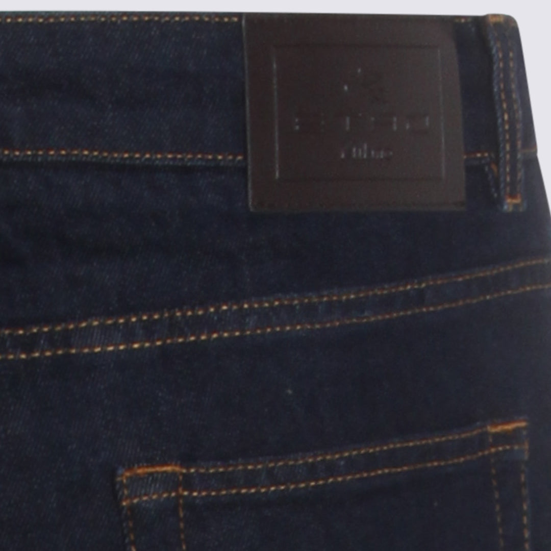 Etro Jeans - Blu e verdi | d2ec7d5f2087595eeeb8569dcc3d59e7a7bb25c2