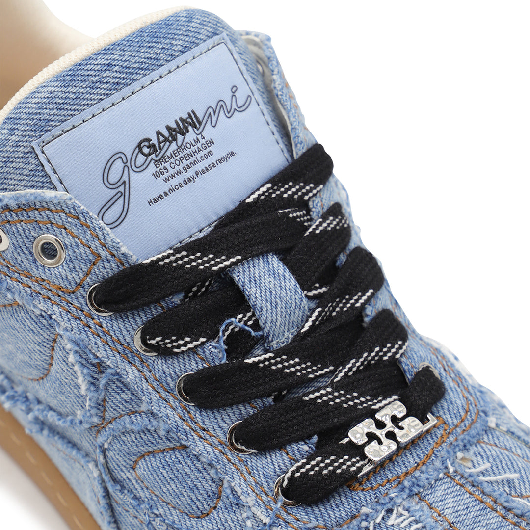 Ganni Sneakers - Blue and green | 21d2f3cf268b25b7f678a63cd620e0da6b06df45