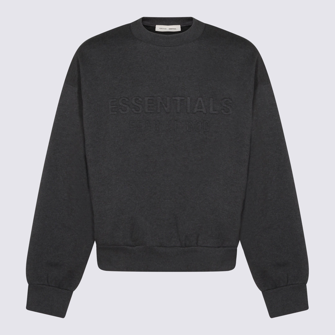 Fear Of God Essentials Sweaters - Charcoal Heather | 844114775452bd139021f995da23480fcee07b8c