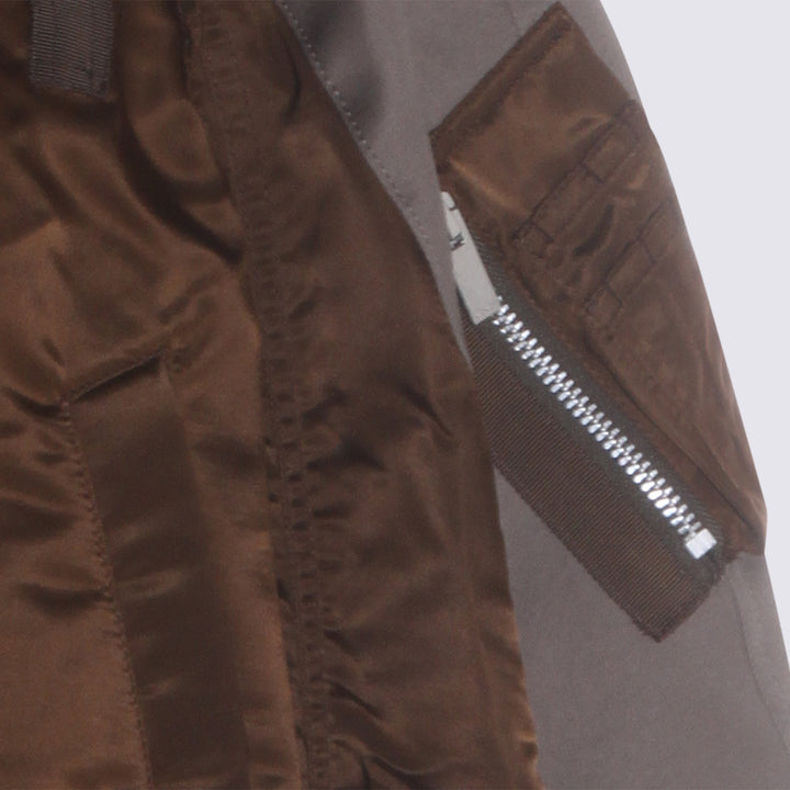 Sacai Jackets - BROWN/GREY | 2229b52002aee59eb885b1a68a8f62bea9669671