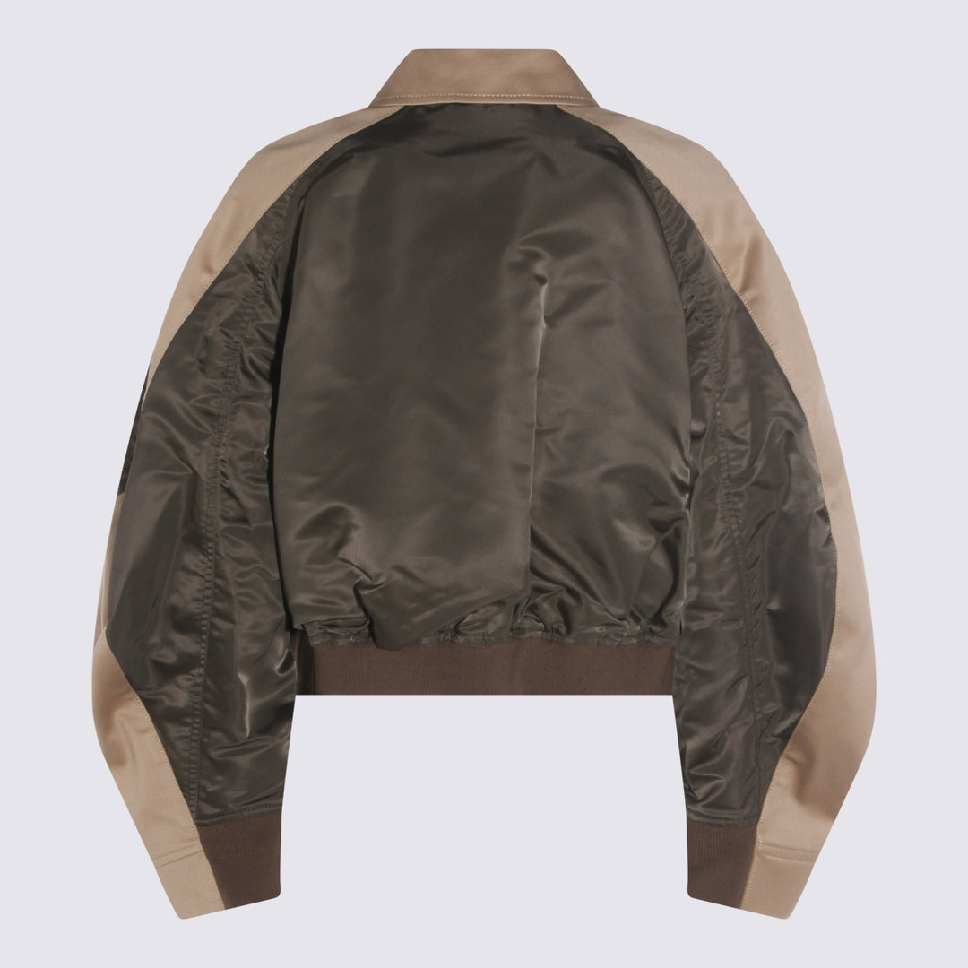Sacai Jackets - KHAKI/BEIGE | 2d98f5a97ed735e24b1f13297647d4682e28a387