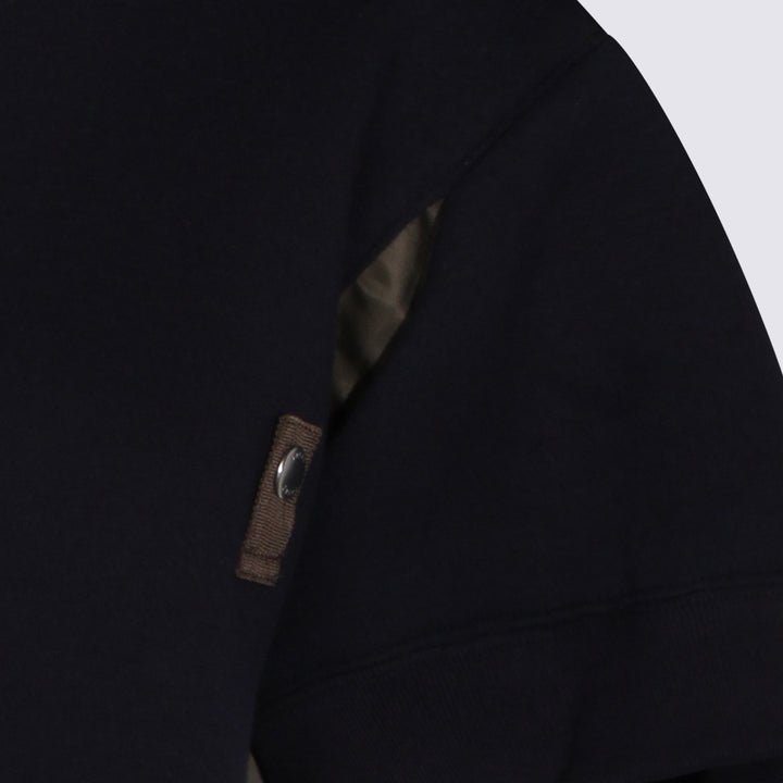 Sacai Sweaters - NAVY/KHAKI | ddac4f7ae9e8b0500bc6de37cac641e15fe3ac38