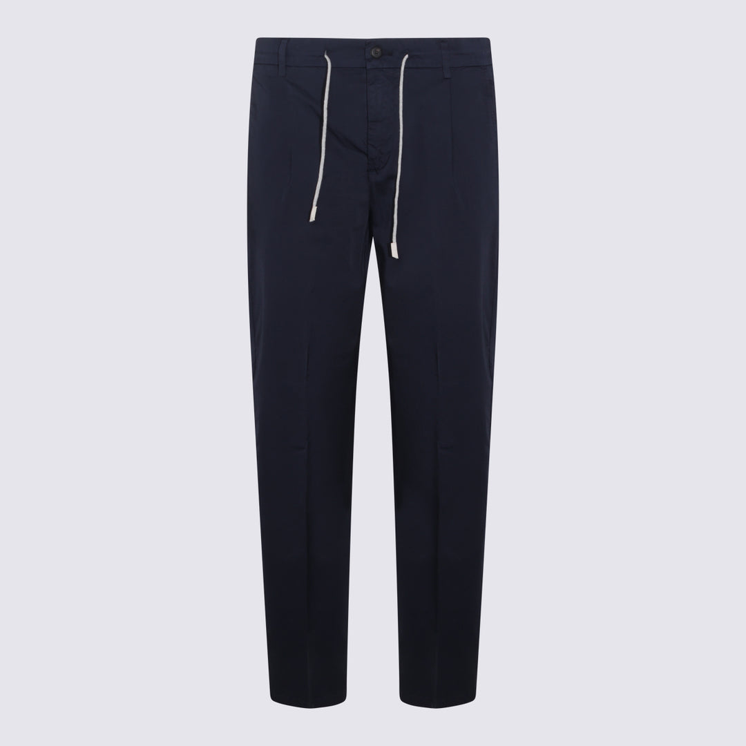 Eleventy Trousers - Blu e verdi | b713c11a4e95b8cac6c7b7e6e4ac2b4733a4a4f0