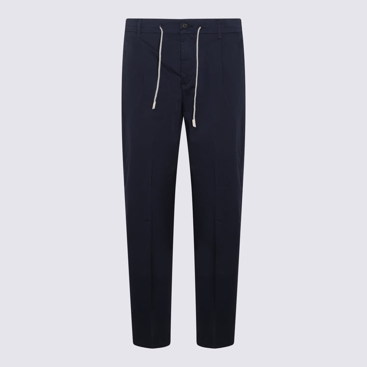 Eleventy Trousers - Blu e verdi | b713c11a4e95b8cac6c7b7e6e4ac2b4733a4a4f0