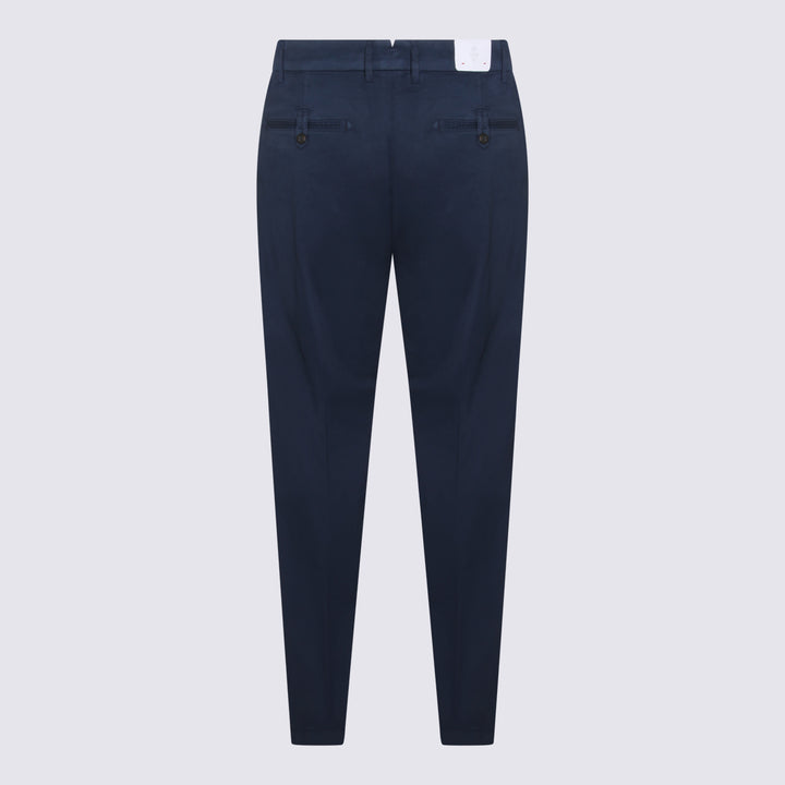 Eleventy Trousers - Blu e Verdi | e8500fd90a79f20304dd46ac4e850c55920819d4