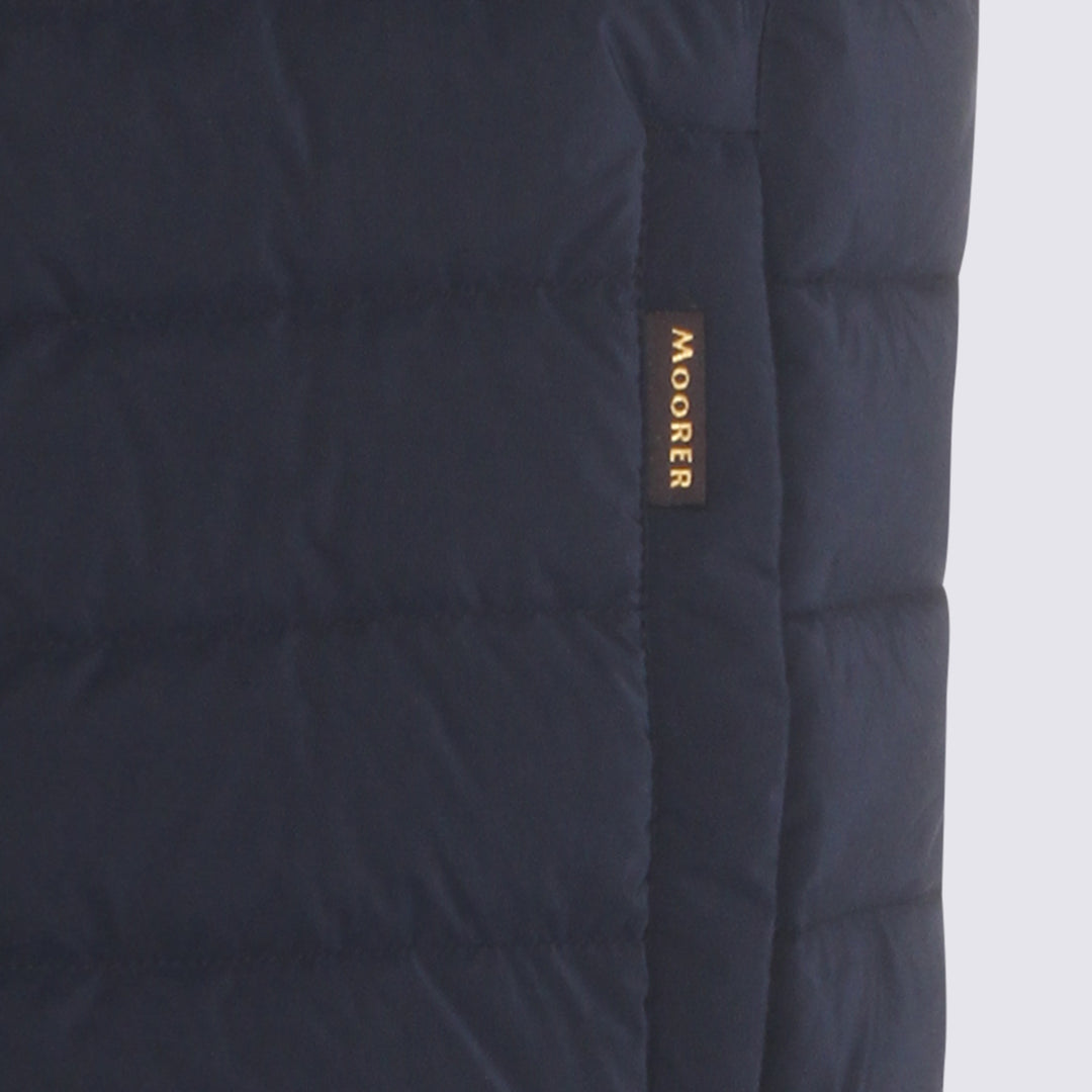 Moorer Coats - Blu e verdi | a8ef61bc5e9ab978962159e27e13745140e8786f