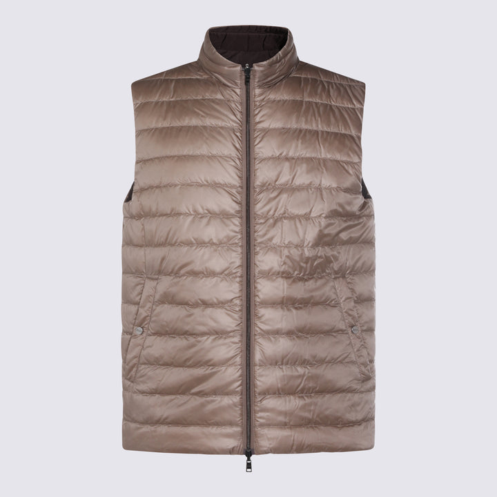 Herno Coats - TORTORA-MARRONE | 4788c3ea4daf104a077f45e6b94da0c3d6a949cf