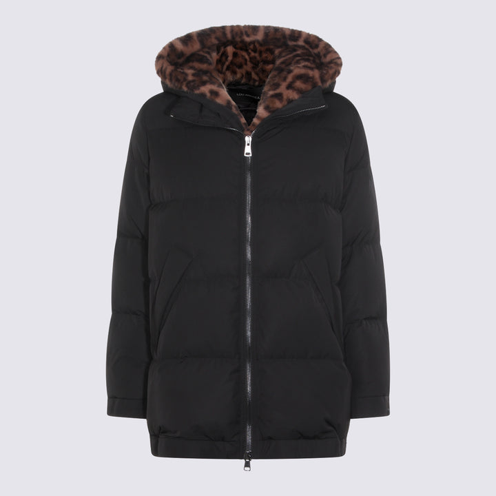 Lou Andrea Coats - BLACK/LEOPARD | 4e365acb8ac501e0317d32ef364632ba6400cac2