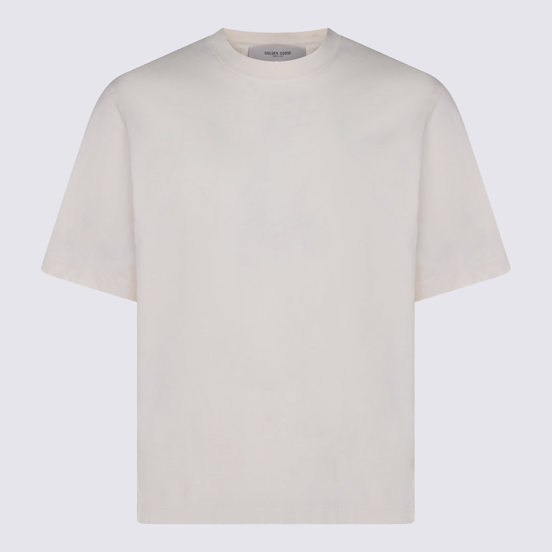 Golden Goose T-shirts and Polos - HERITAGE WHITE | 94a66190a9756bac41b5afc5a7ca106fa517069b