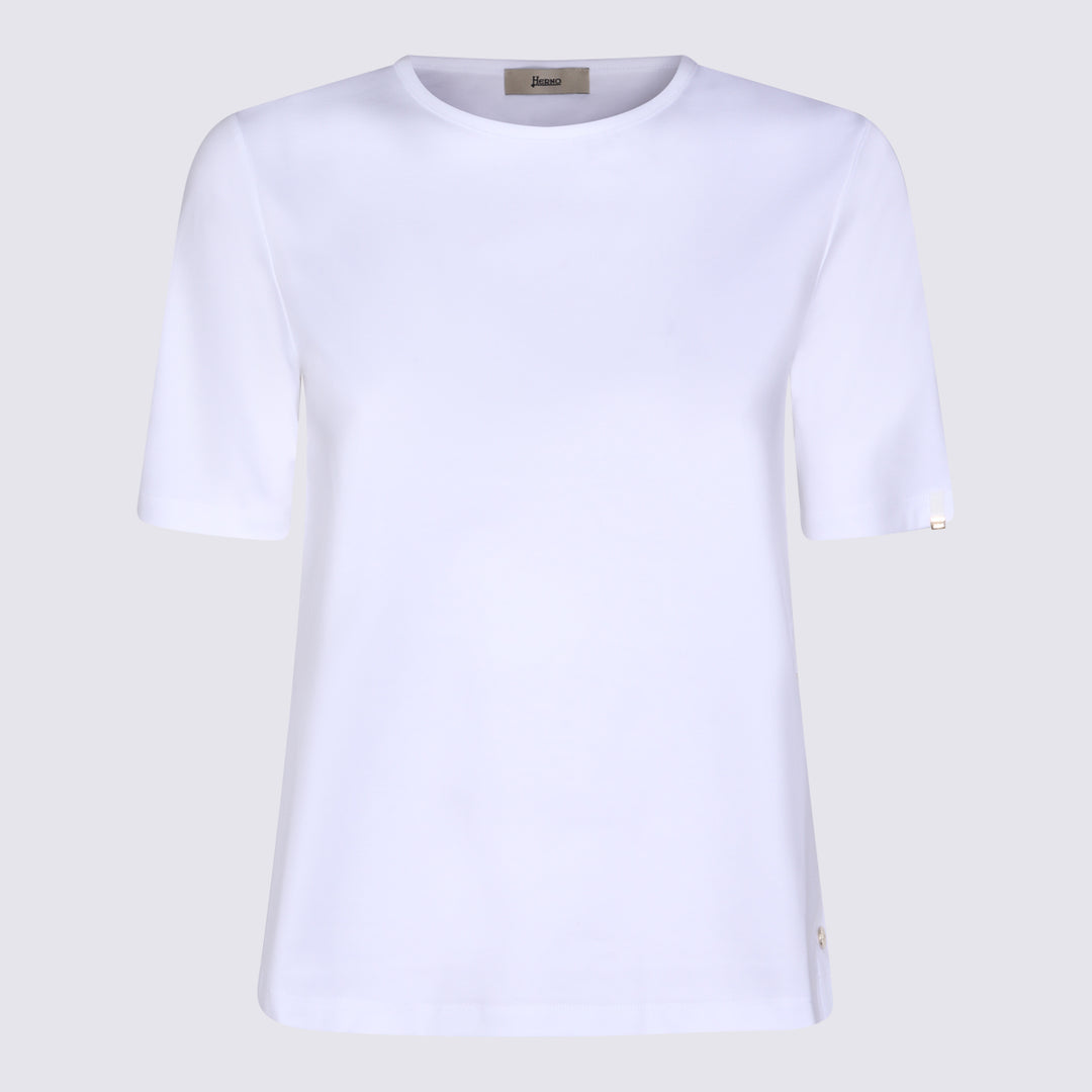 Herno T-shirts and Polos - Bianco | 51b14969362bfe792f7873d53a518ea7a1534d7b