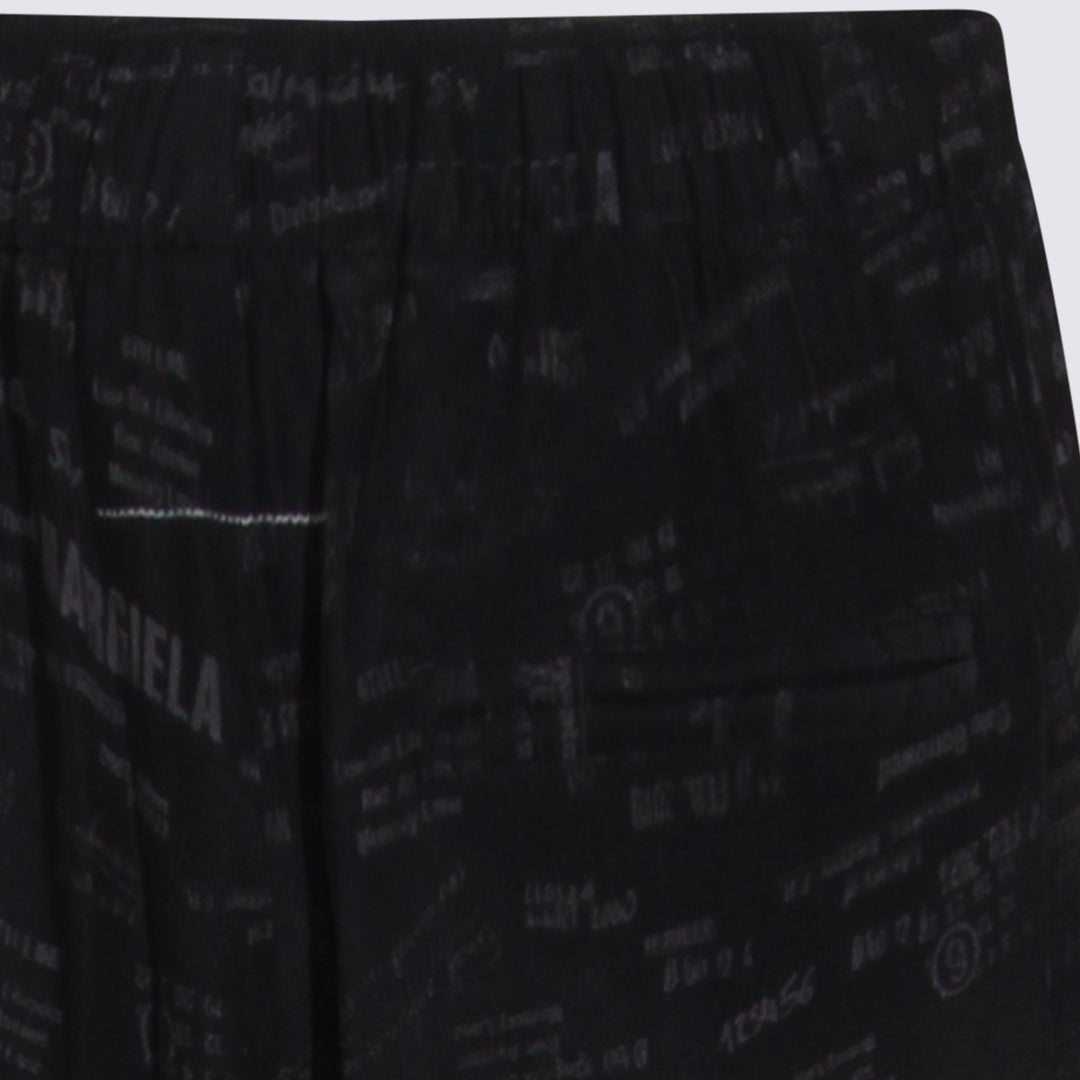 Mm6 Maison Margiela Trousers - Scuri | 376415ed1ddfa6a8e89fc17921210c0b140a0d43