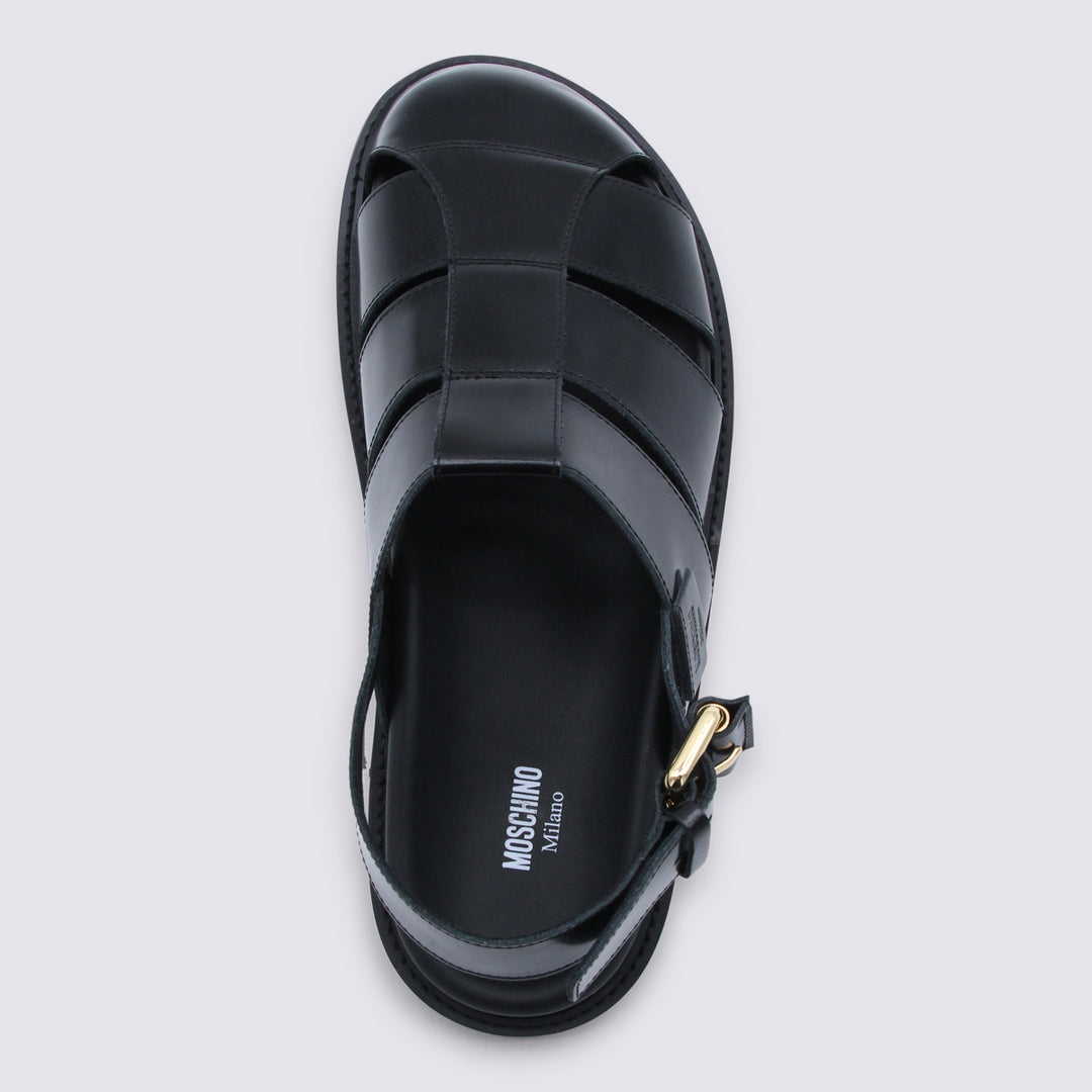 Moschino Sandals - Blacks and greys | eb977af187a958adddc034fb40b399a480816773