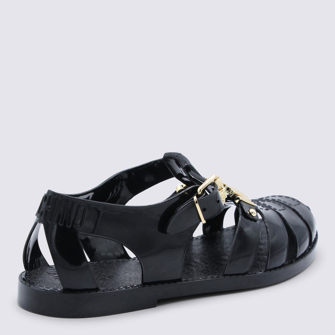 Moschino Sandals - Blacks and greys | 5c4679bded5c481fd6544d4ed6a70666ba11ed0e