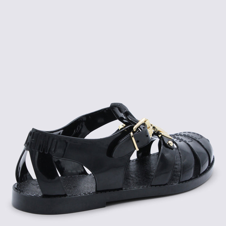 Moschino Sandals - Blacks and greys | 5c4679bded5c481fd6544d4ed6a70666ba11ed0e