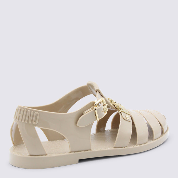 Moschino Sandals - Light and natural | 9cdac0d2d8b32f313a34b95a1aab0d94bcb708e2