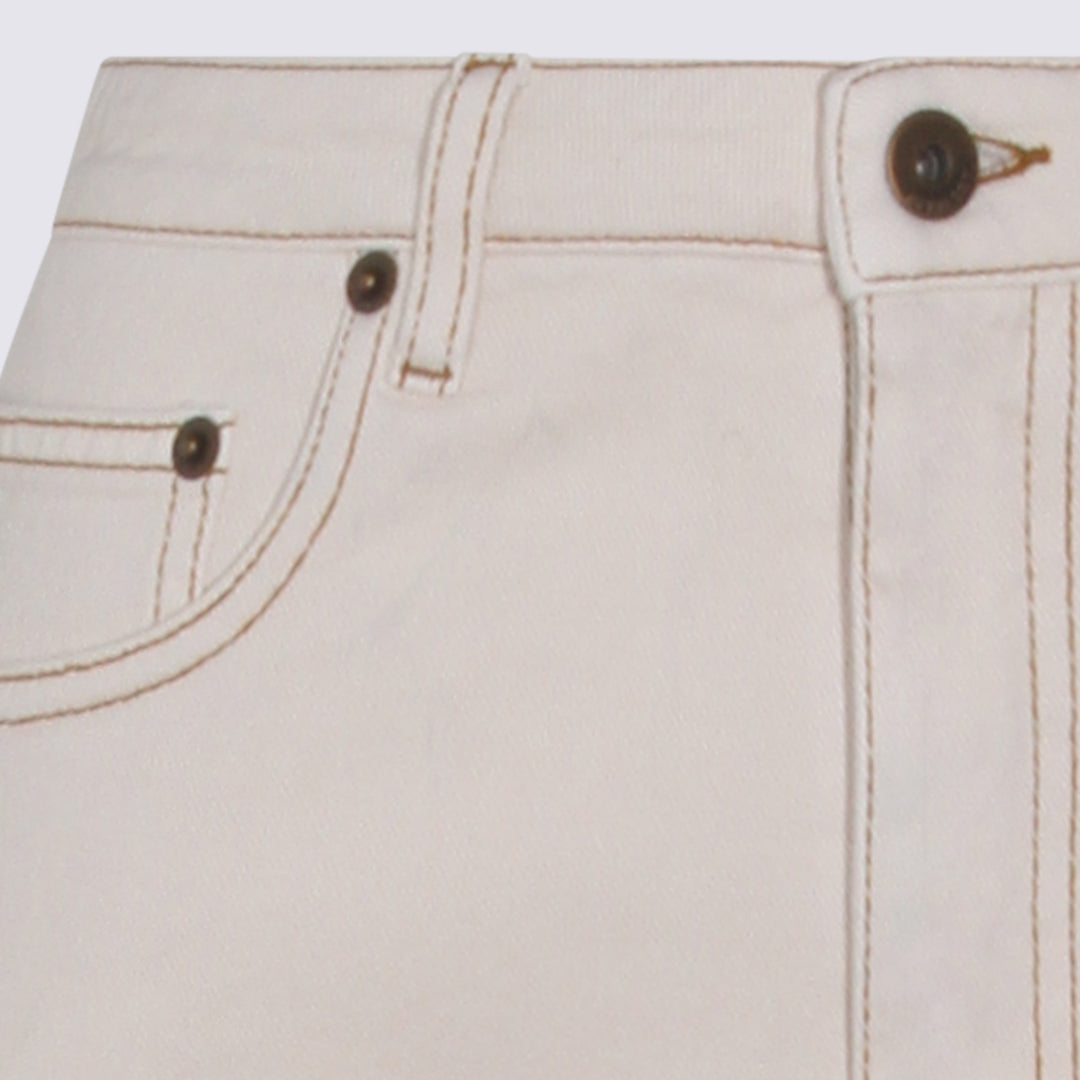 Burberry Jeans - Bianco | 5f460b36ddc66938f86cb1807cec0a4188c5ee41
