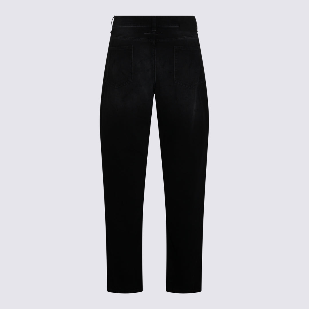 Mm6 Maison Margiela Jeans - Nero | f6aed3322379980e6faa35a8682244c2fabbea7a