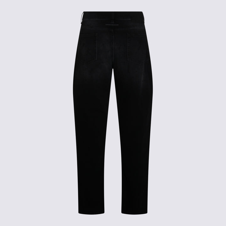 Mm6 Maison Margiela Jeans - Nero | f6aed3322379980e6faa35a8682244c2fabbea7a