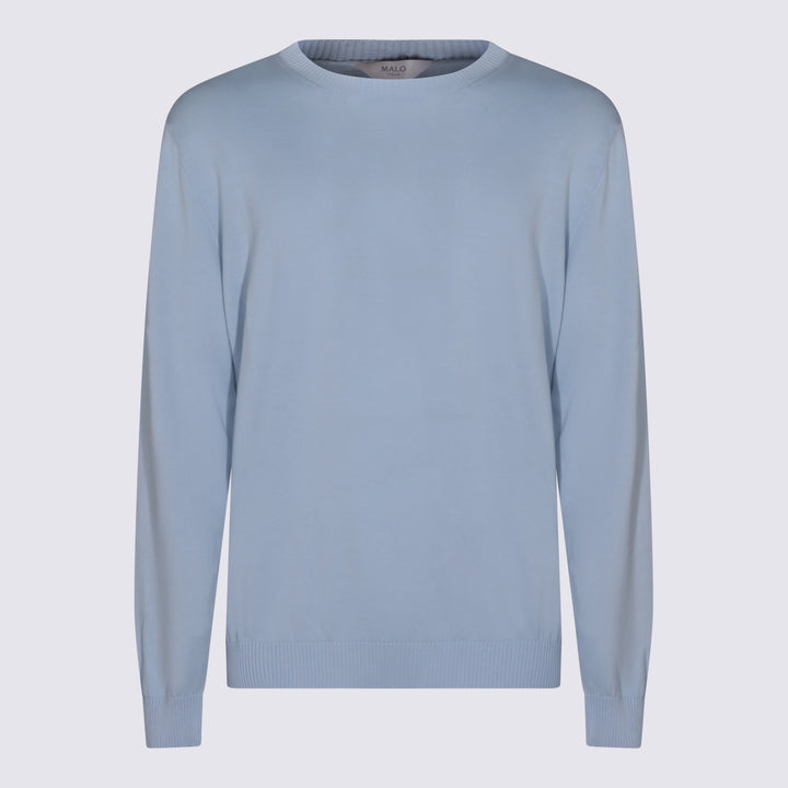 Malo Sweaters - Blu e verdi | 491d83418bb716d88a088d1e6a7025c616987cb0