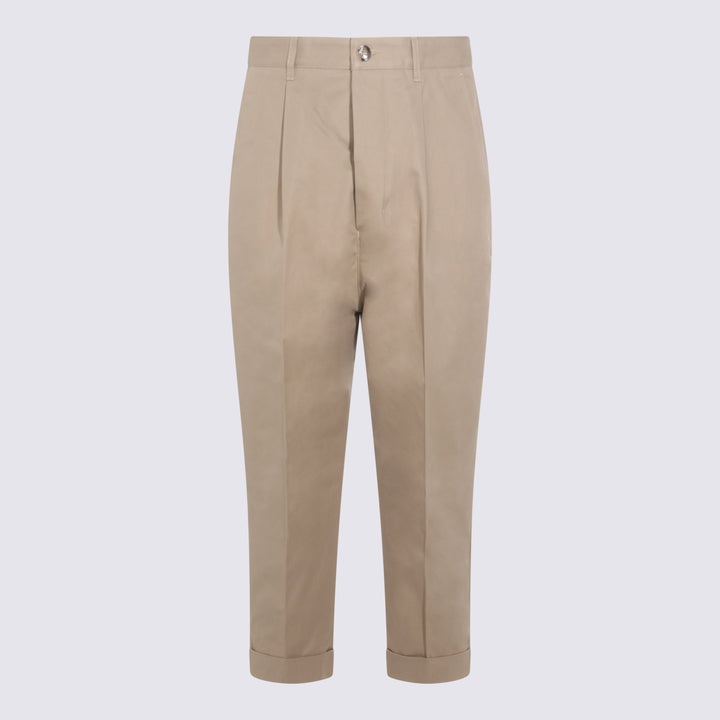 Ami Paris Trousers - Chiari e Naturali | 20e832a082c3c9ff372ce637f6d571aa654b1ecb