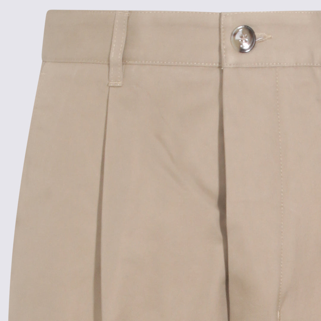 Ami Paris Trousers - Chiari e Naturali | f9b8a60abce520928f766d8db148ec30f7db8ab4