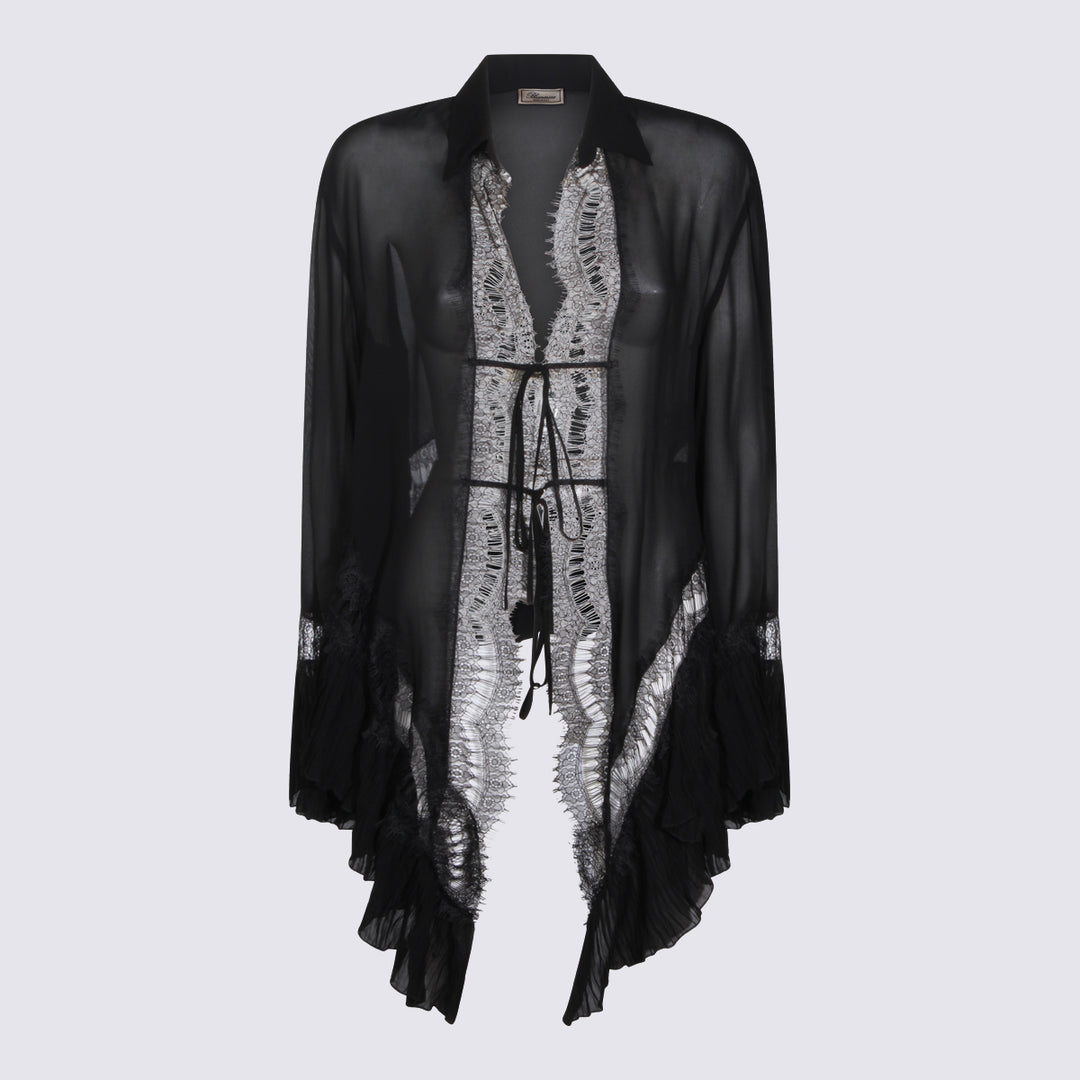 Blumarine Shirts - Blacks and greys | a995b335d9ea11f3878fb07d99c33ecfb55dfb64