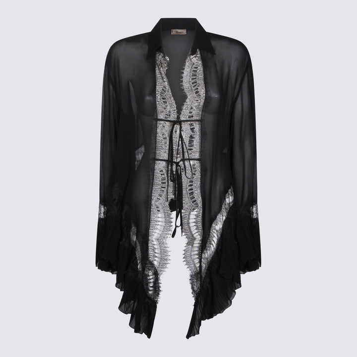 Blumarine Shirts - Blacks and greys | a995b335d9ea11f3878fb07d99c33ecfb55dfb64