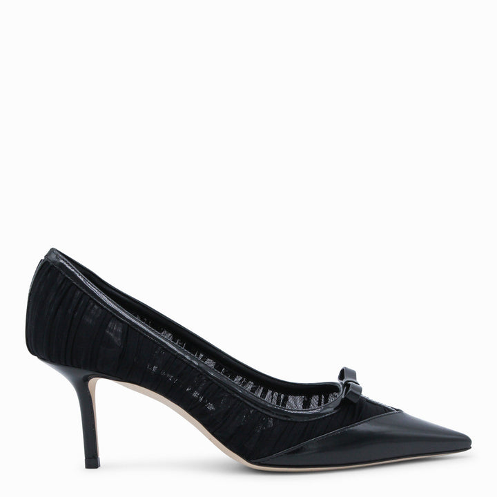 Jimmy Choo With Heel - BLACK/BLACK | dbee767dffd7f24736794aa8ab07855e57a4b098
