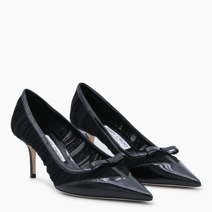 Jimmy Choo With Heel - BLACK/BLACK | afffda39172f6485b5d580547ed5a44ac354c5cb