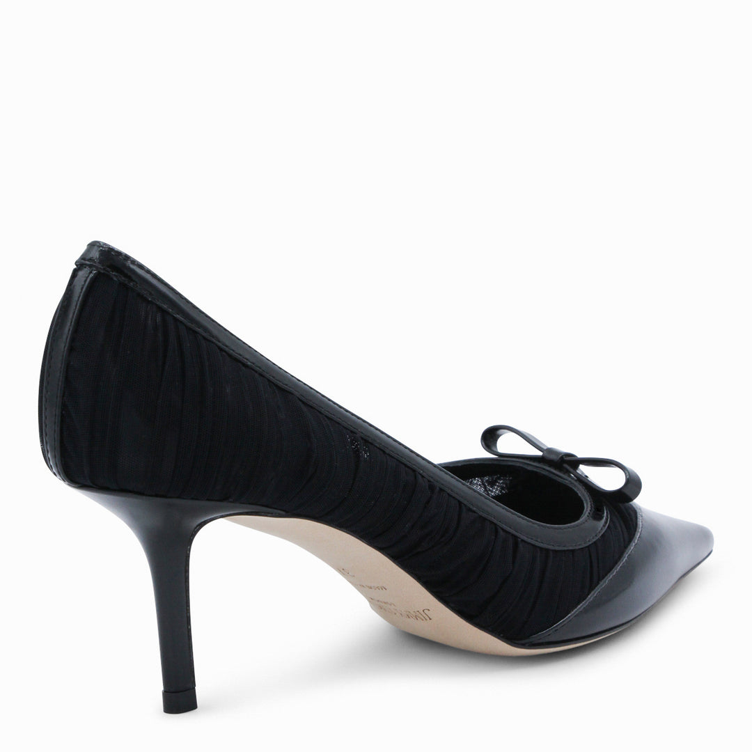 Jimmy Choo With Heel - BLACK/BLACK | ba73c743d50078418f66bc23a6a0e83219ba290a
