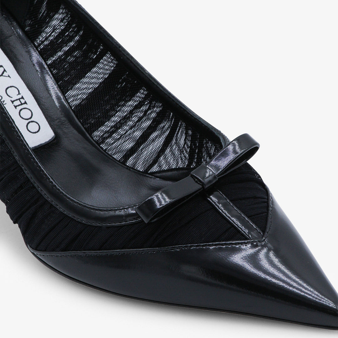 Jimmy Choo With Heel - BLACK/BLACK | e9d2042822a4164b0425cf1a8287526da78f432a