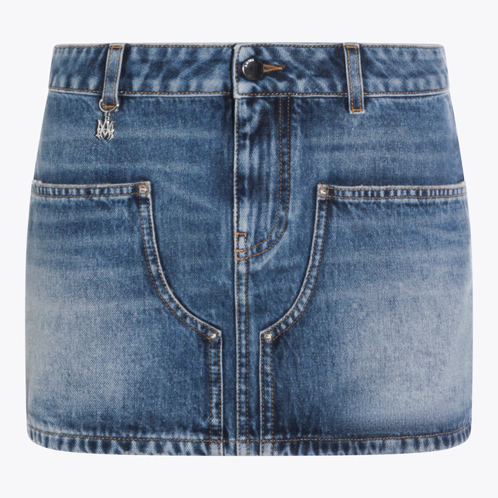 Amiri Skirts - LIGHT BLUE | 8d4c78be18f337837763fac3a2053950adc2512b