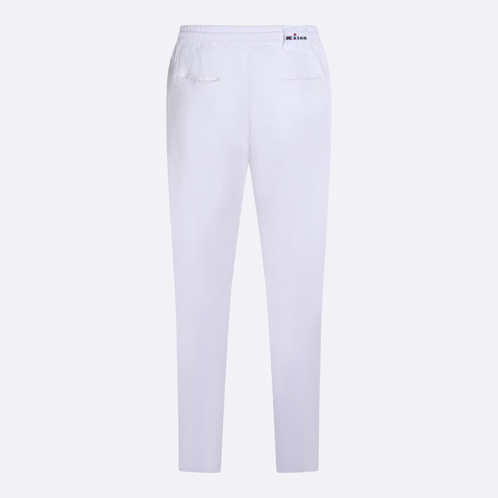 Kiton Trousers - Bianco | 441d7281888a0f669dad206c592ccf18630079fc