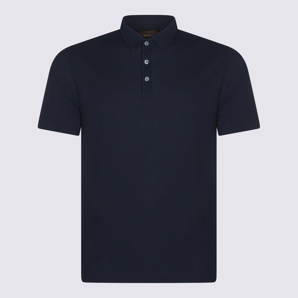 T-Shirts And Polos Blu Zanone